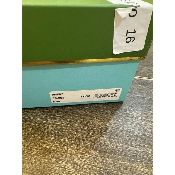 Kate Spade New York Iveene Bridal Bow Ivory Satin Hight Heel Sandals Size‎ 11 - Picture 13 of 14